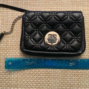 Kate Spade Quilted Crossbody with leather and chain strap